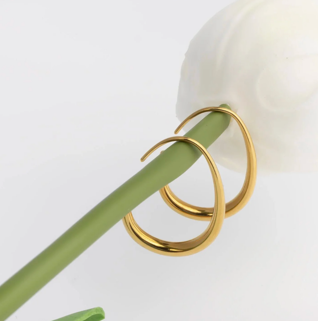 The Gilded Silk Threader Earrings