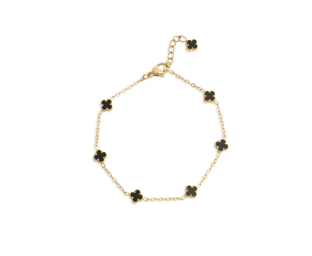 The Dainty Floral Motif Chain Bracelet
