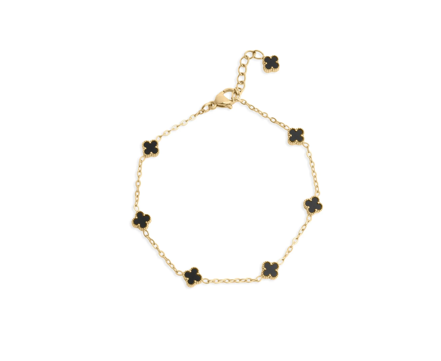 The Dainty Floral Motif Chain Bracelet